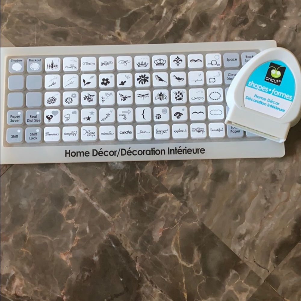 Cricut Home Decor Shape Cartridge